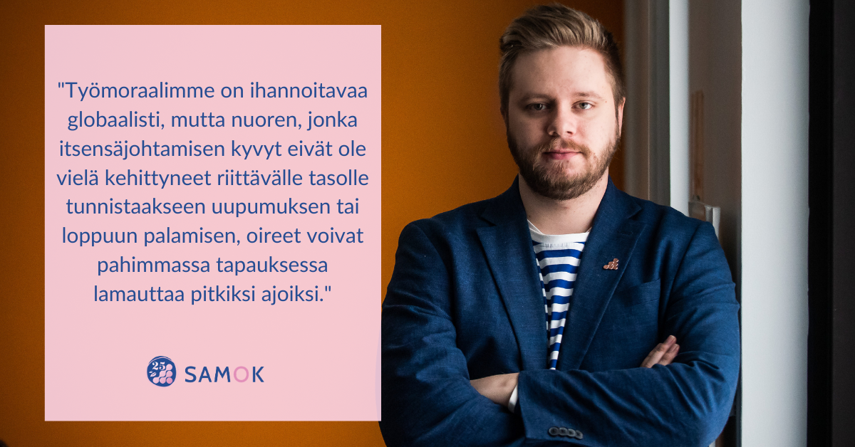 Antti Paunonen: Onko suuri työmäärä leveilemisen asia?