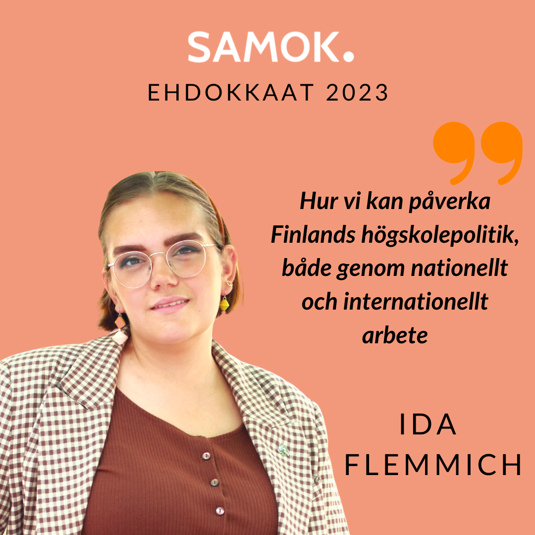 Kandidatblogg: Hur vi kan påverka Finlands högskolepolitik, både genom nationellt och internationellt arbete