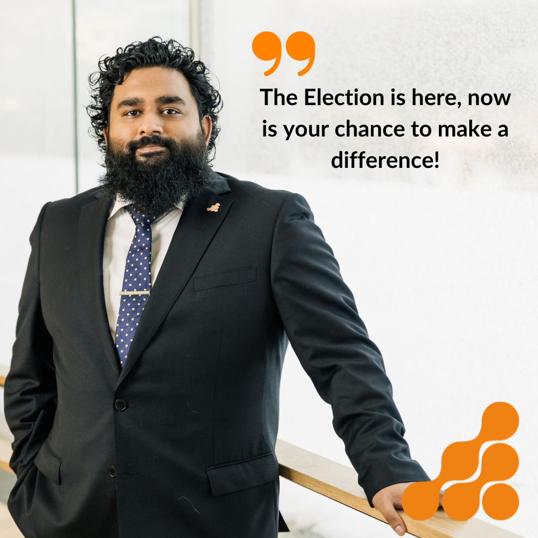 The Election is here, now is your chance to make a difference