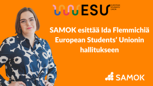 SAMOK esittää Ida Flemmichiä European Students’ Unionin hallitukseen
