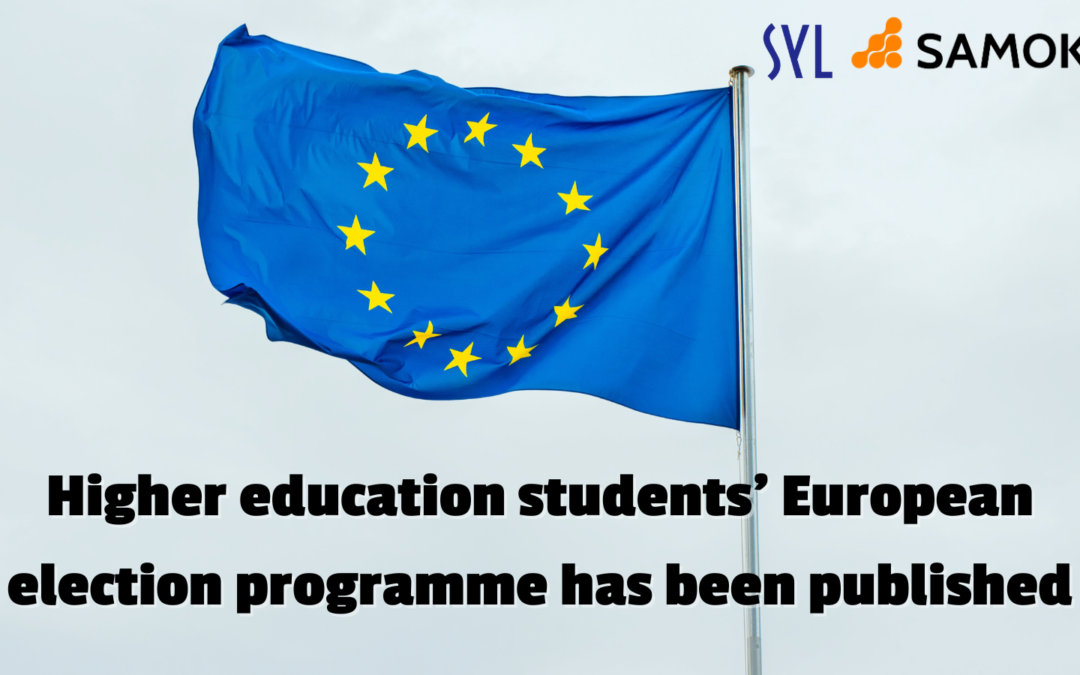 Higher education students’ European election programme has been published