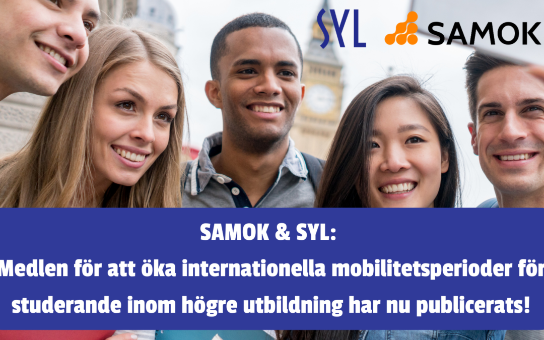 Pressmeddelande: Antalet studentutbyten minskar – SAMOK och FSF publicerade ett program för att öka den internationella mobiliteten