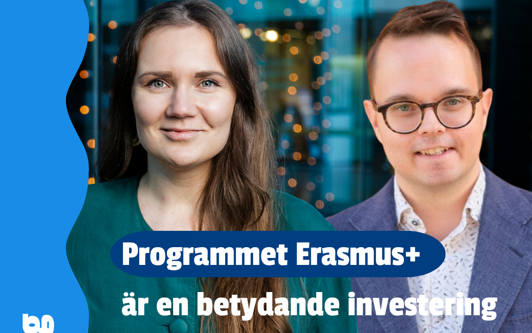 Programmet Erasmus+ är en betydande investering i Europas framtid