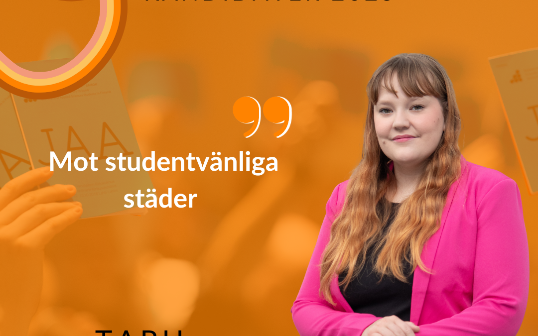 Kandidatblogg: Mot studentvänliga städer