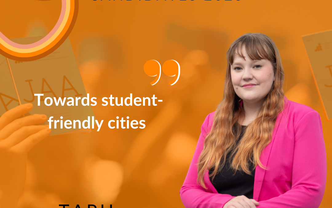 Candidate blog: Towards student-friendly cities