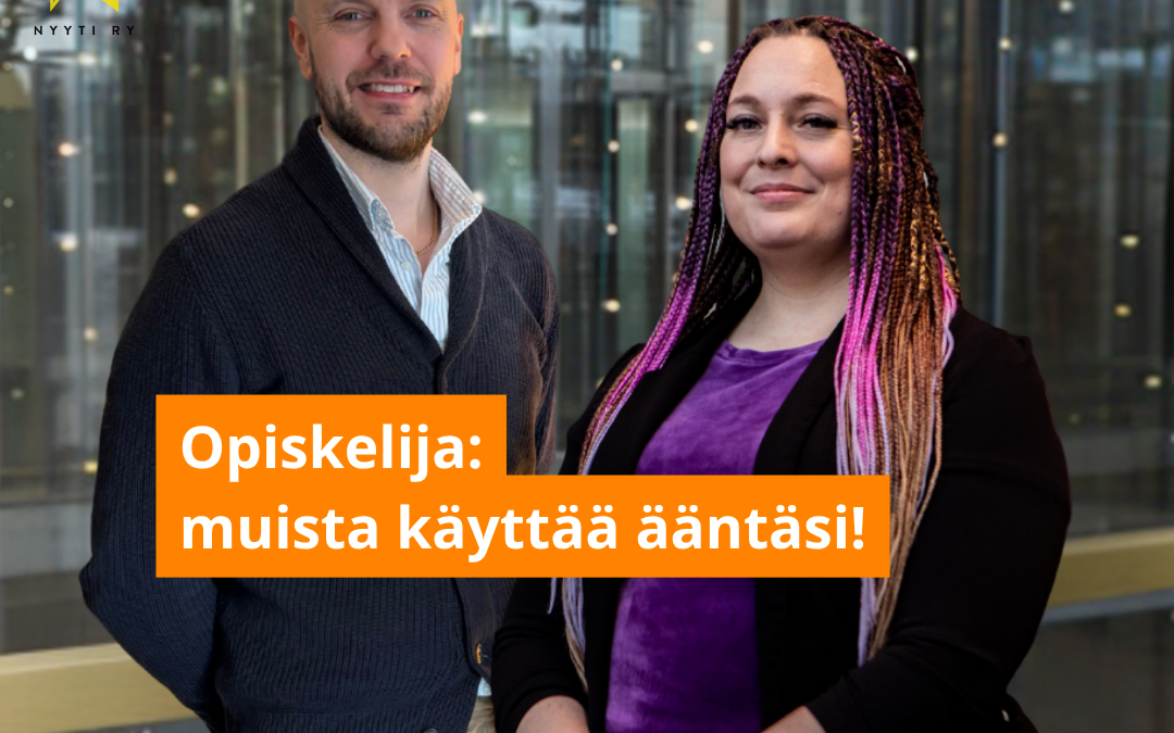 Blogi: Opiskelija, muista käyttää ääntäsi!