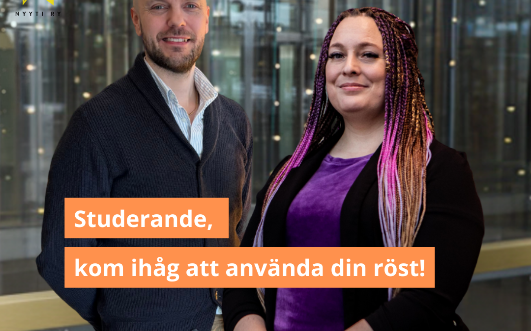 Blogg: Studerande, kom ihåg att använda din röst!