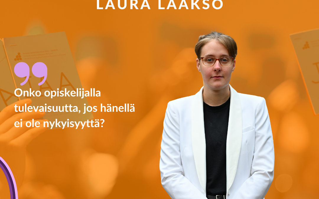Ehdokasblogi: Onko opiskelijalla tulevaisuutta, jos hänellä ei ole nykyisyyttä?