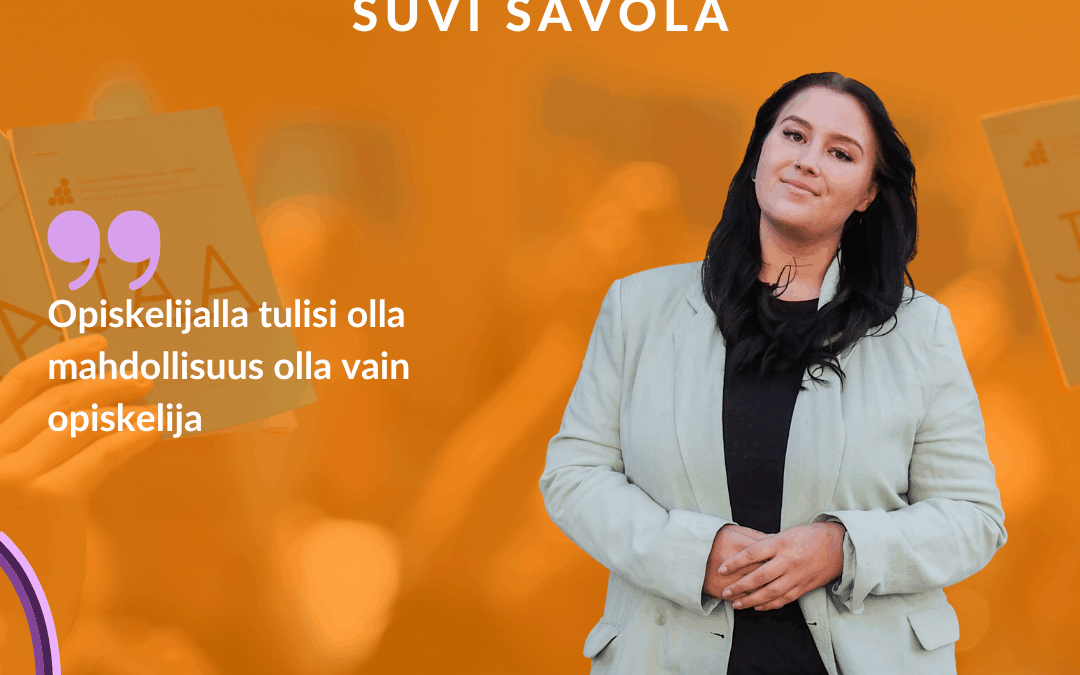 Ehdokasblogi: Opiskelijalla tulisi olla mahdollisuus olla vain opiskelija