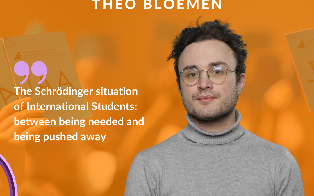 Candidate blog: The Schrödinger situation of International Students: between being needed and being pushed away