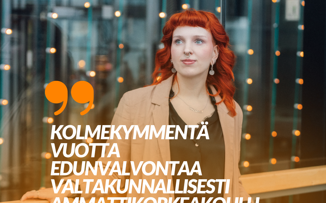 Blogi: Kolmekymmentä vuotta edunvalvontaa valtakunnallisesti ammattikorkeakouluopiskelijoille