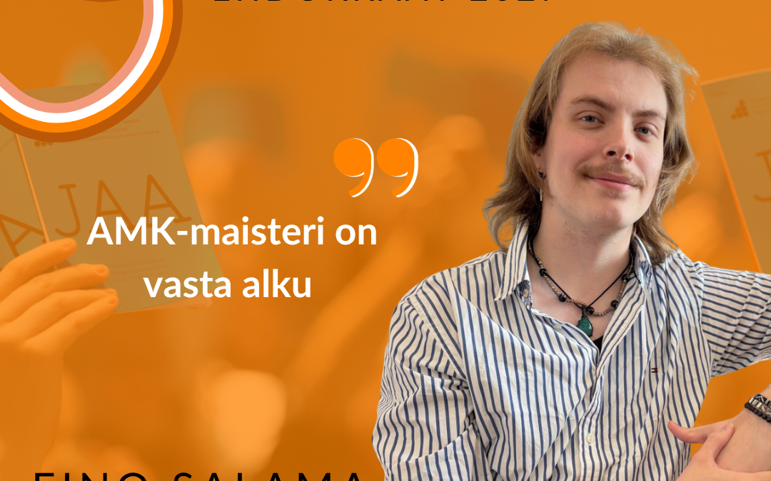Ehdokasblogi: AMK-maisteri on vasta alku