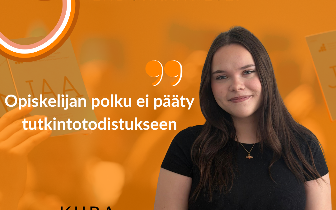 Ehdokasblogi: Opiskelijan polku ei pääty tutkintotodistukseen